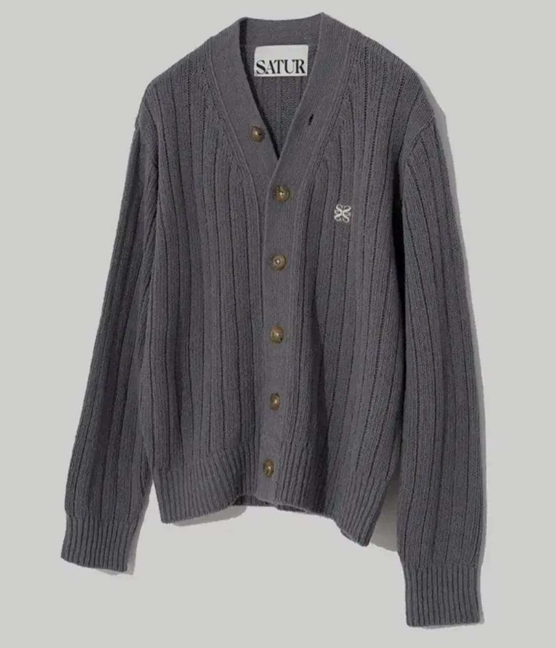 세터 회색 가디건 L사이즈 상품이미지1