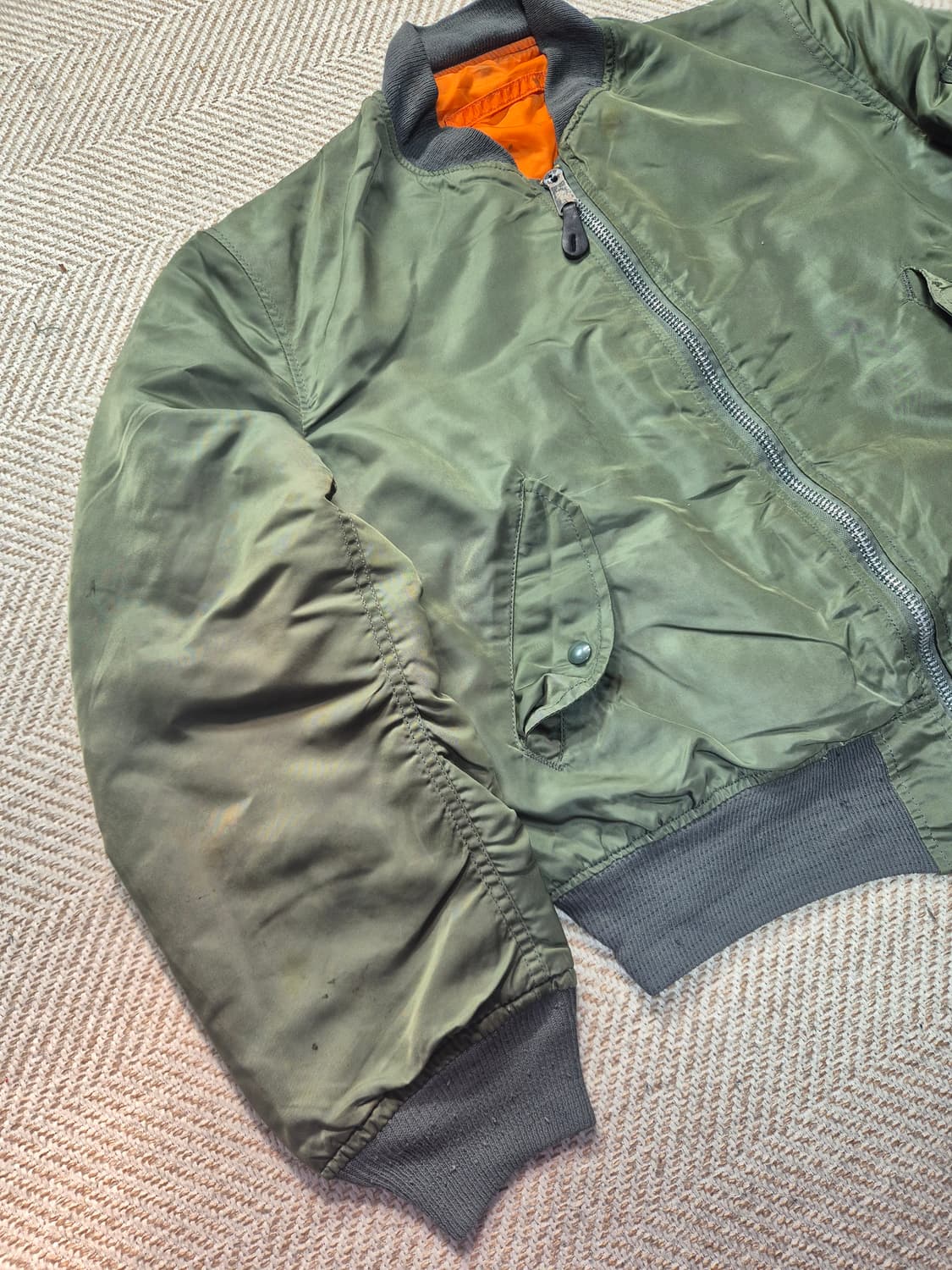 90s 미제 알파 MA-1 상품이미지3