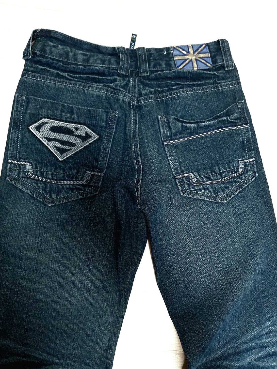 새상품) ALL BLACKS 빈티지 워싱 스트레이트진 상품이미지2