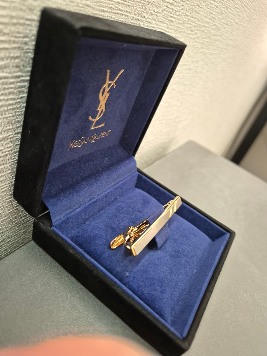 입생로랑 넥타이핀(케이스 포함) 상품이미지4