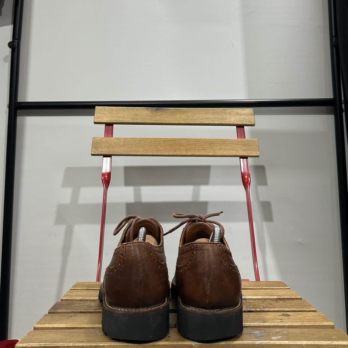 265) 호킨스 로퍼 남성 남자 구두 NOEL S TIP 브라운 레더 상품이미지4