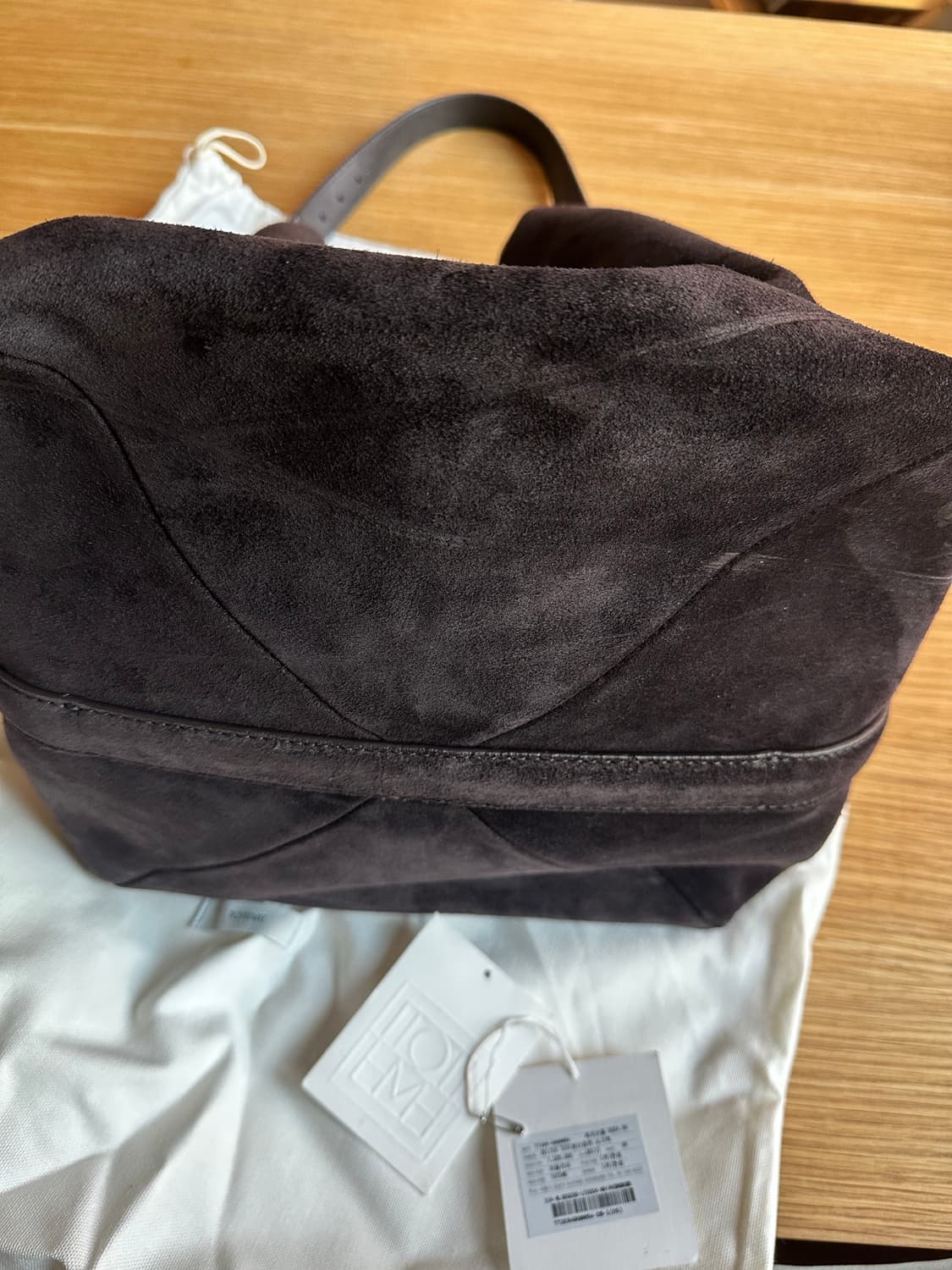 토템 스웨이드 가방 벨티트 토트  상품이미지7