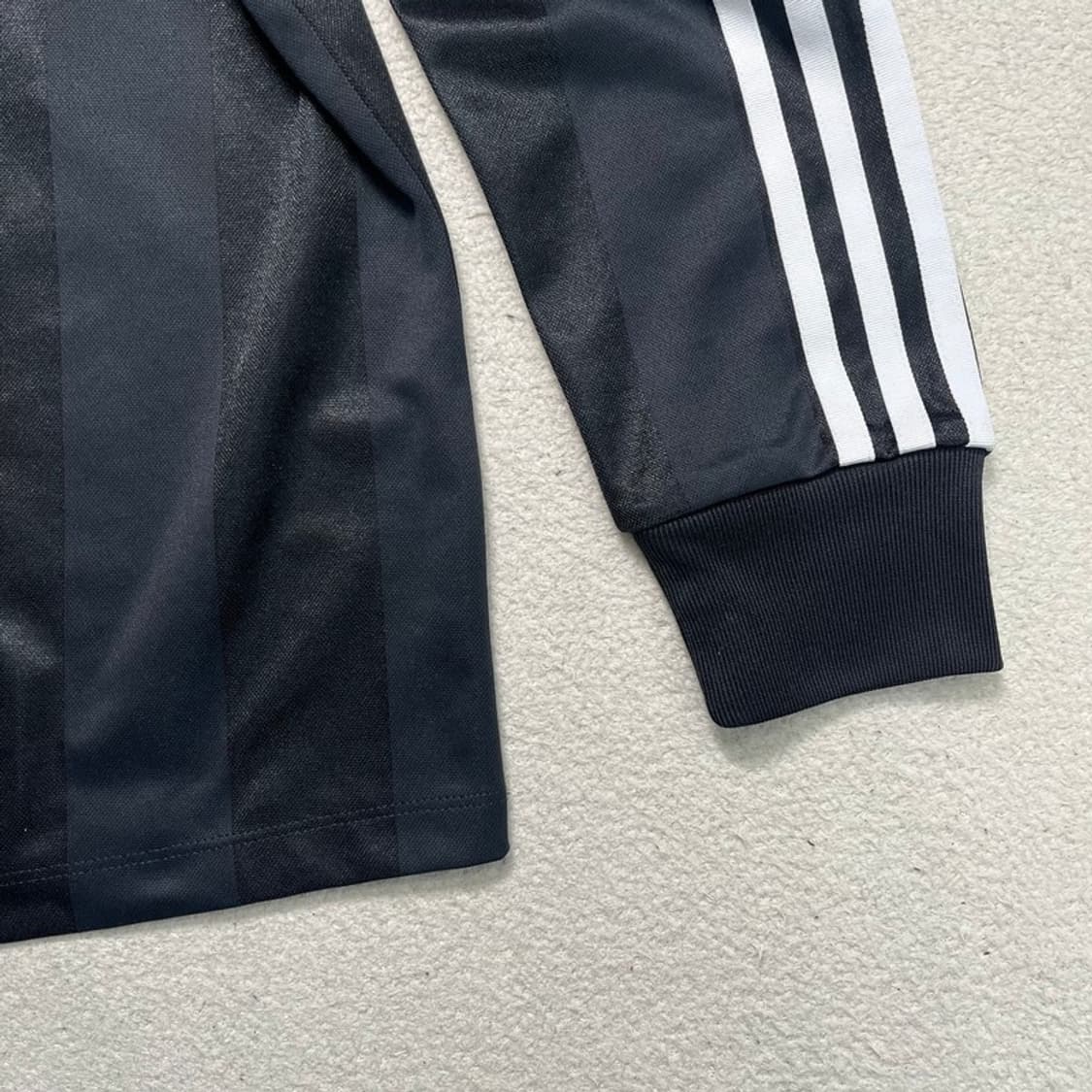  ADIDAS 스트라이프 롱슬리브 블랙 M 상품이미지4