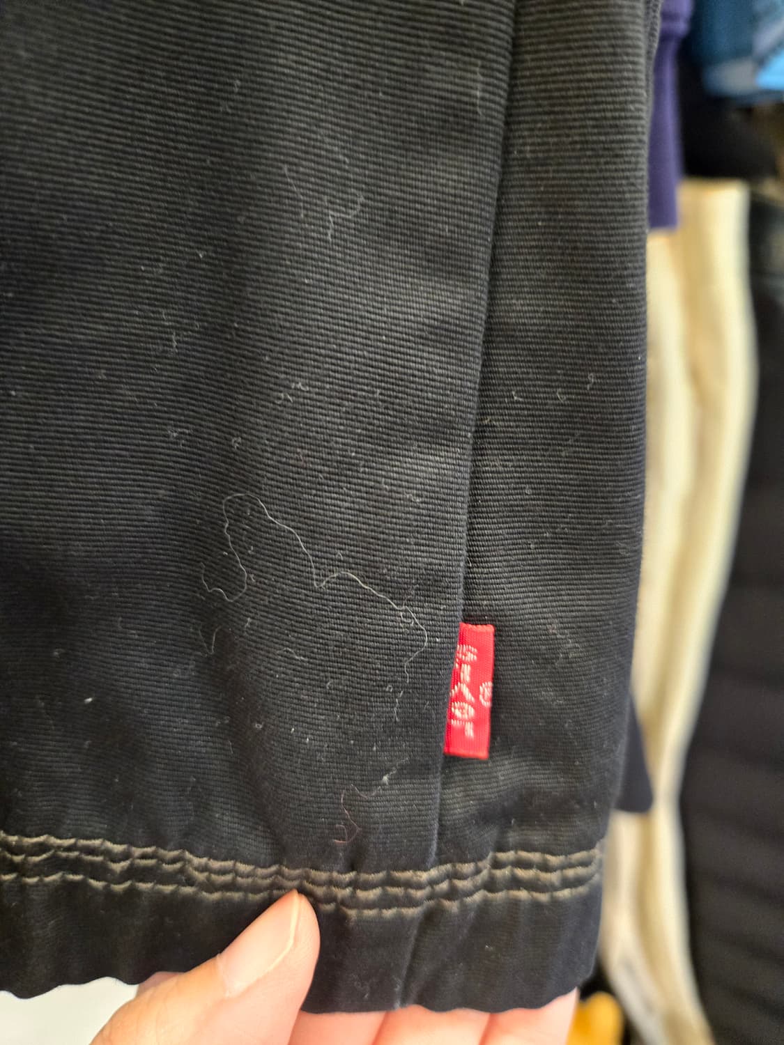 [쿨거환영]리바이스 Levi's 블랙 코튼 워크 재킷  상품이미지7