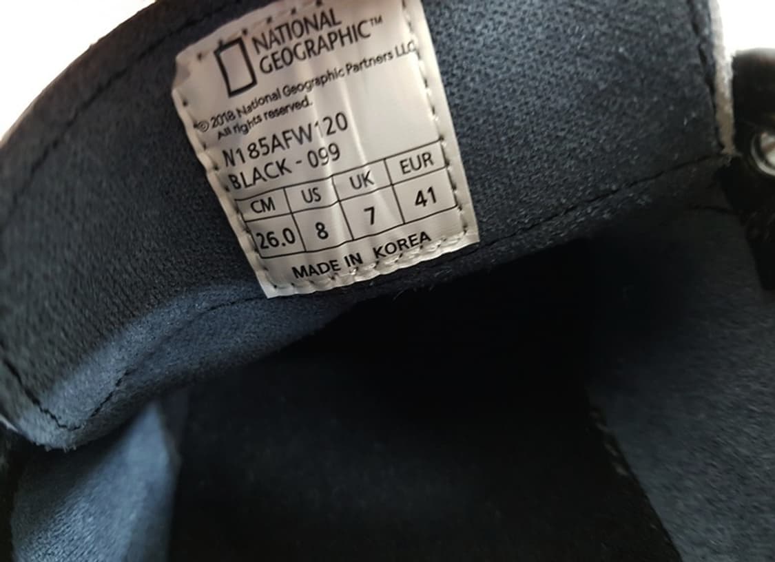 내셔널지오그래픽 스니커즈 남성255 (운동화) 상품이미지4