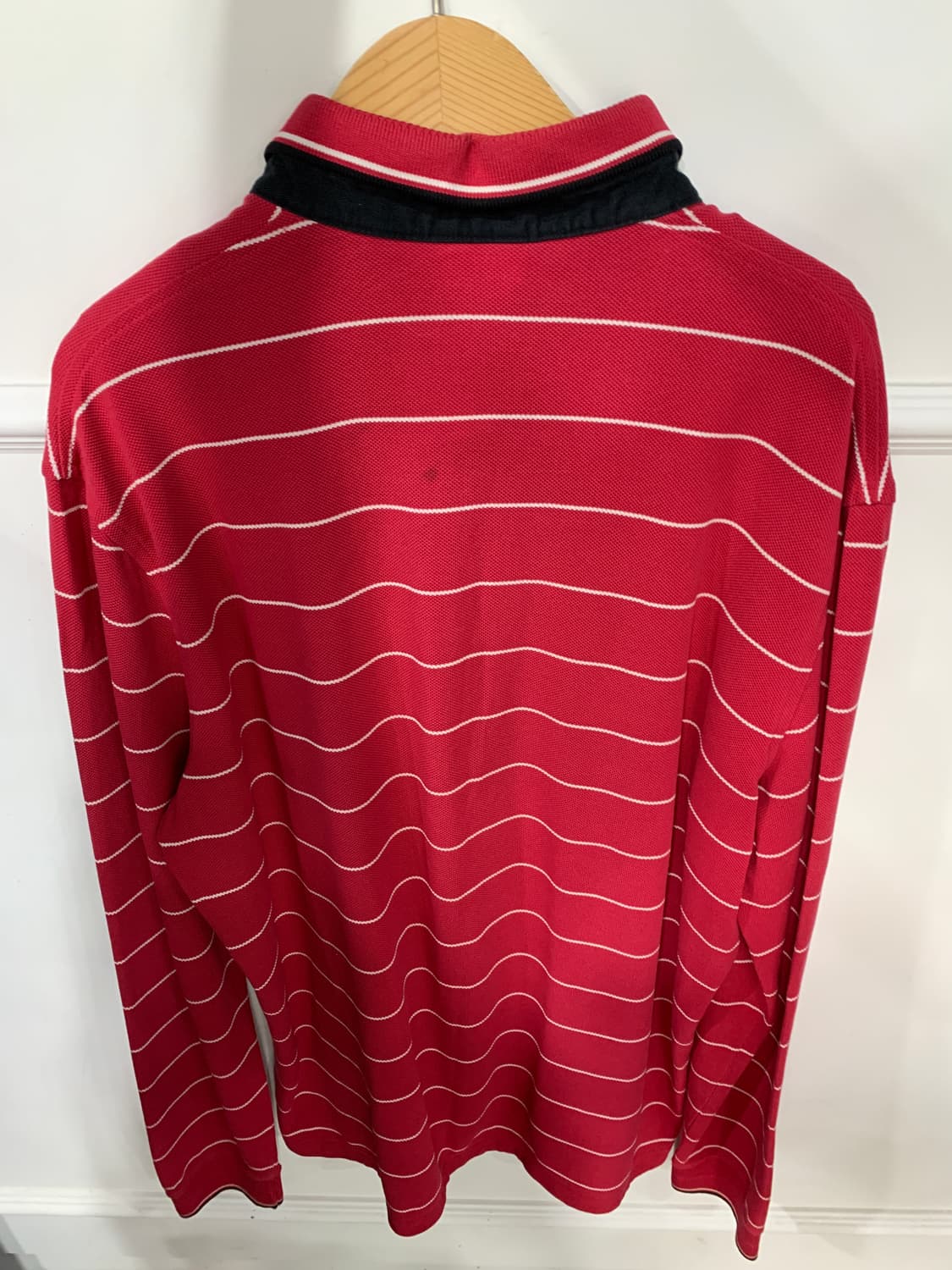 라코스테 L 긴팔 스트라이프 카라 티셔츠 상품이미지3