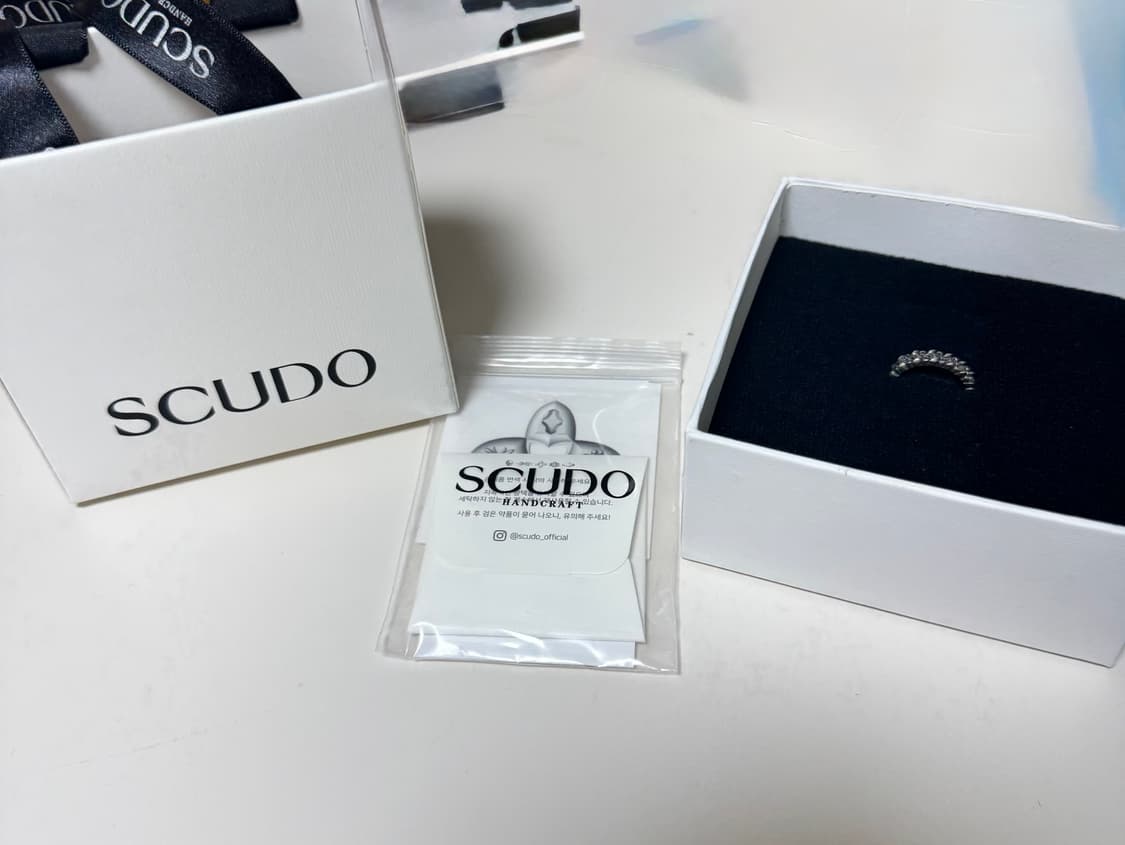 스쿠도 릴리 레이어드 링 상품이미지3