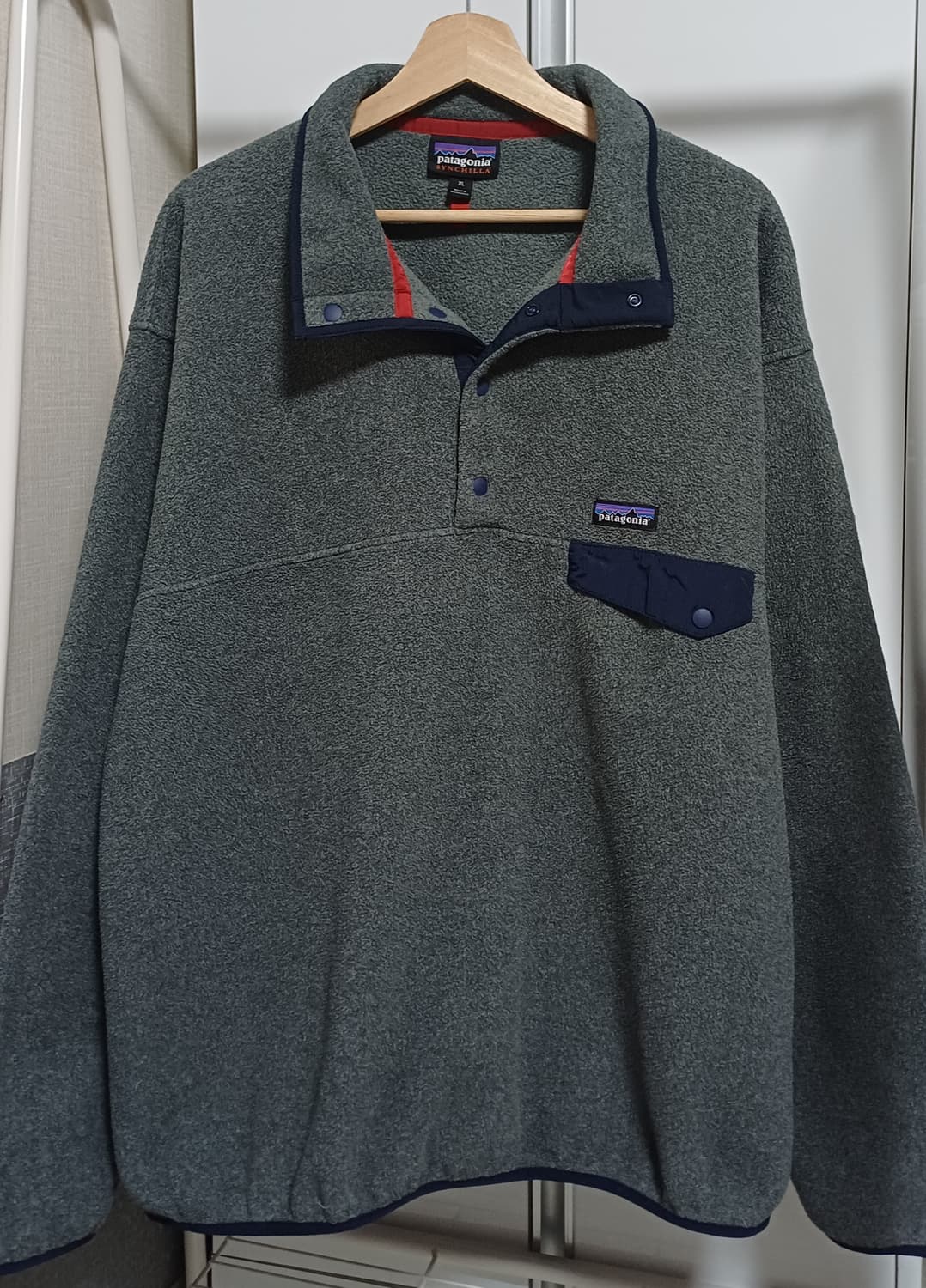 🇳🇮 [XL] 파타고니아 신칠라 스냅티 니켈 / 네이비 블루 상품이미지2