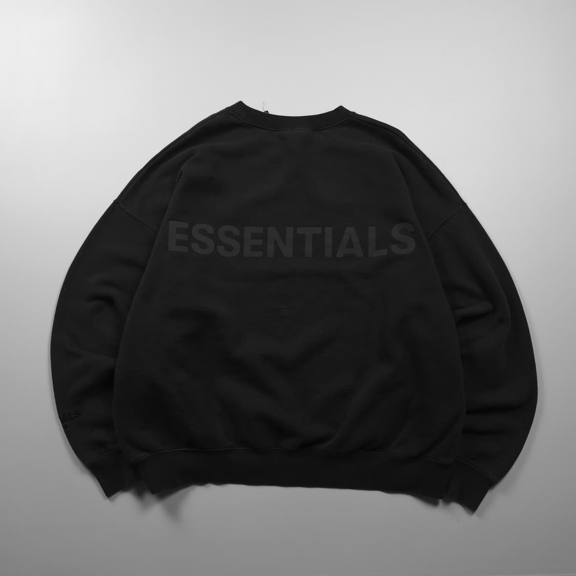 피어오브갓 에센셜 빅로고 블랙 스웻 셔츠 (XL) 상품이미지1