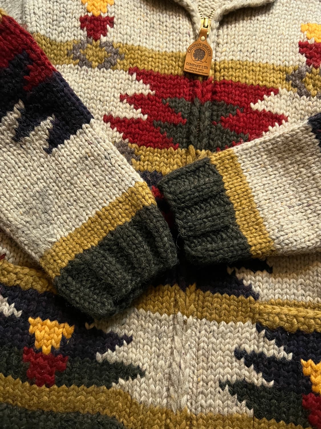 [M]Canadian Swearter 캐나디안스웨터 네이티브 패턴 코위찬 상품이미지6