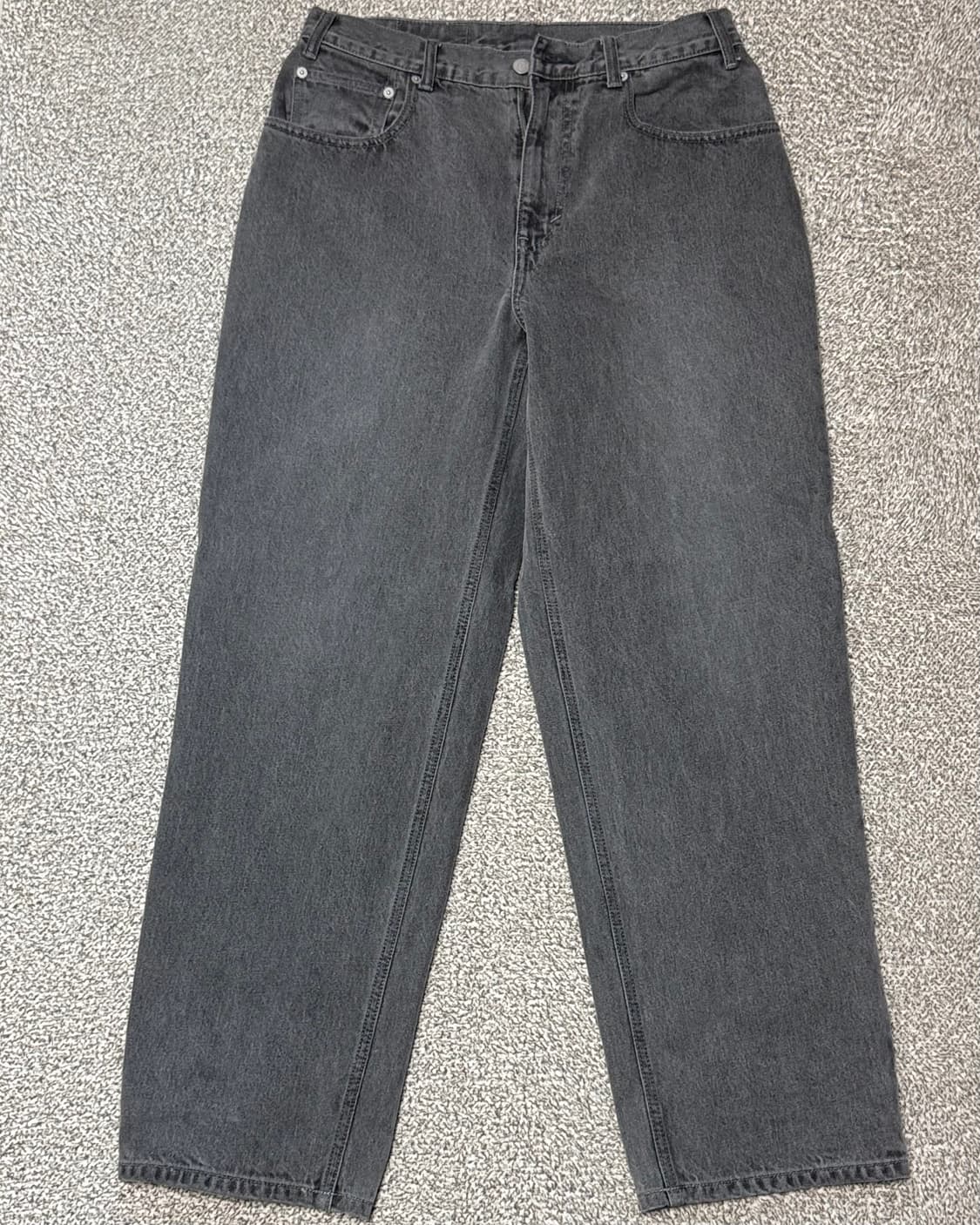 [M] 디네댓 릴렉스드 진 그레이 배기진 상품이미지2