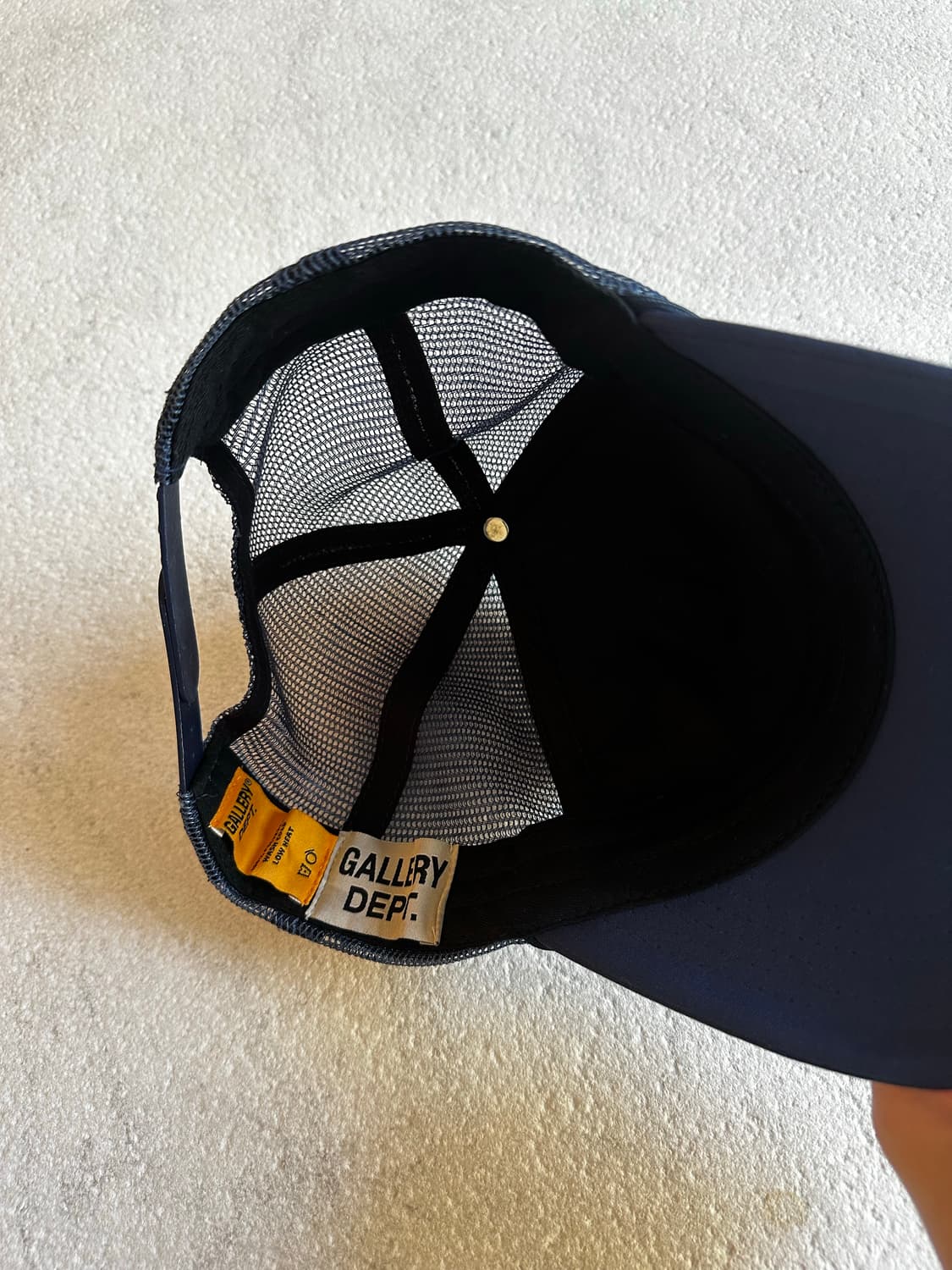 갤러리디파트먼트 트러커 캡 네이비 상품이미지2