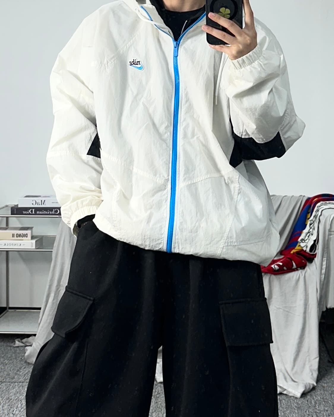 나이키 헤리티지 윈드러너 우븐 바람막이 2XL 상품이미지3