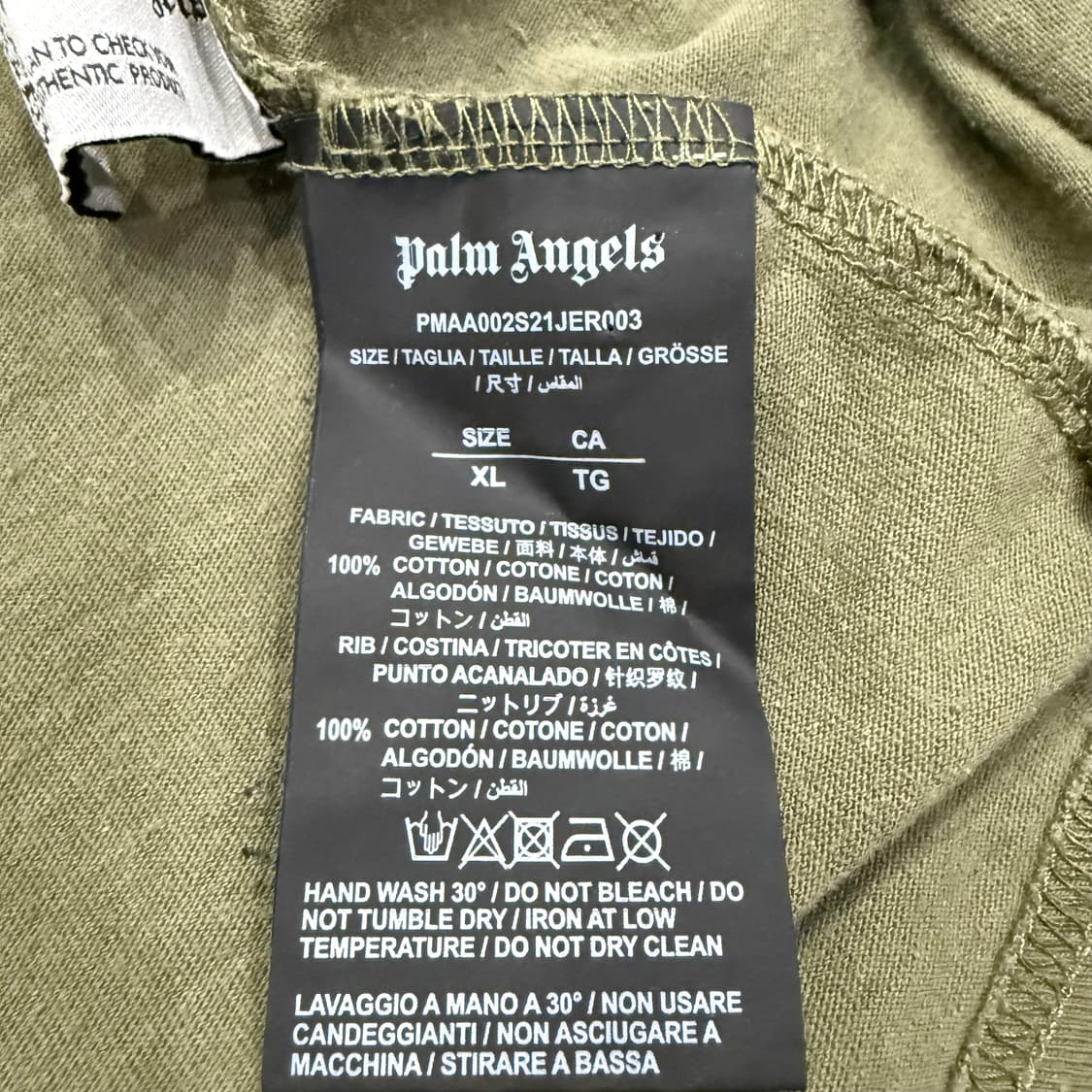 XL 팜 엔젤스 palm Angels 반팔 티셔츠 상품이미지6