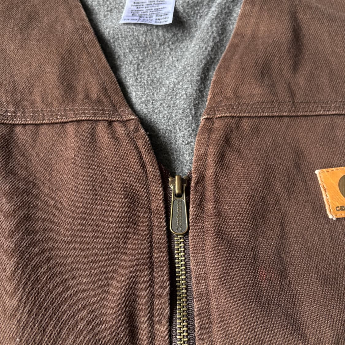 칼하트 정품 덕 캔버스 조끼 상품이미지5