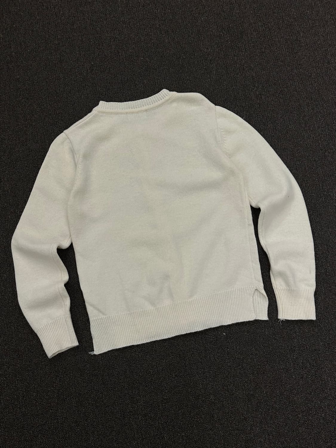 OS)메종 키츠네 칠랙스 폭스 패치 어드저스티드 크루넥 가디건 상품이미지6