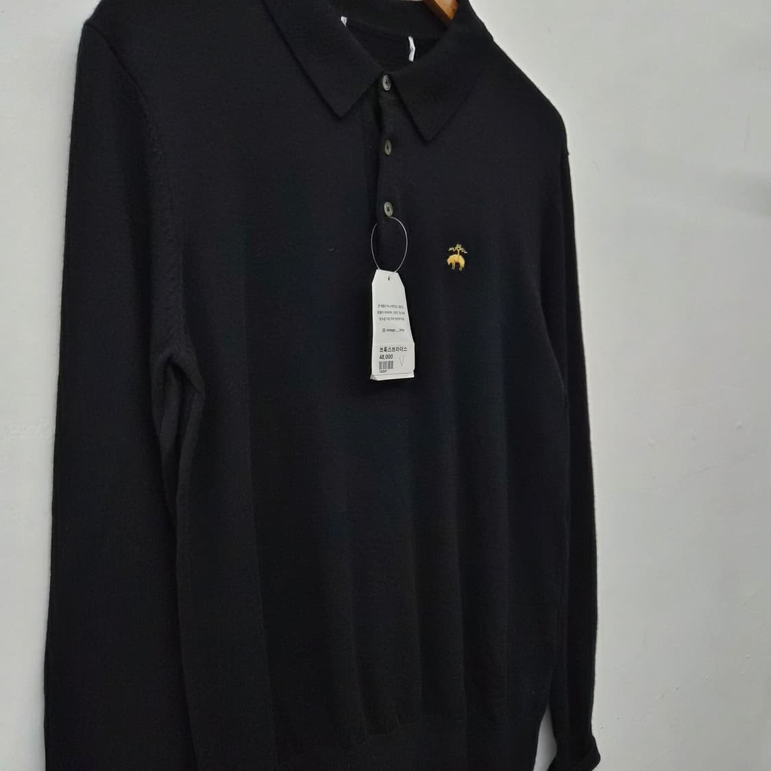 브룩스브라더스 블랙 긴팔 니트 남성 M 상품이미지2