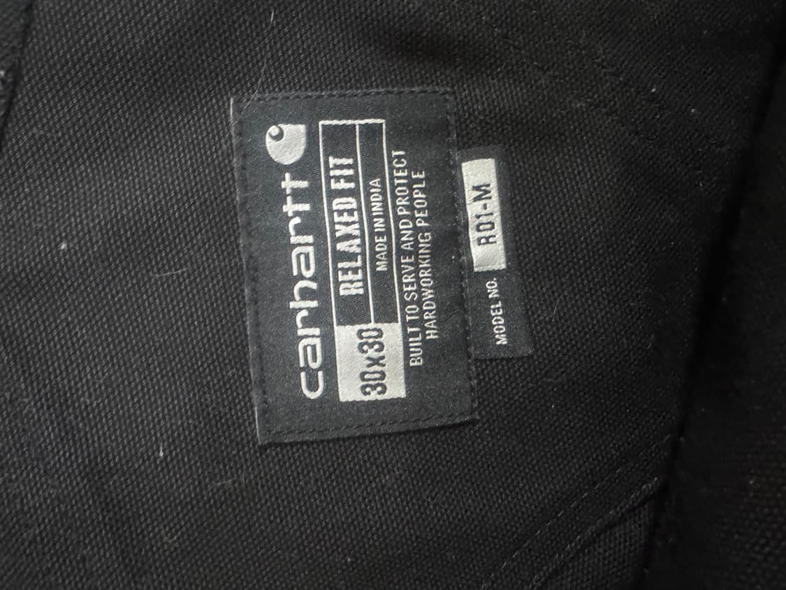 칼하트 블랙 오버롤멜빵바지  상품이미지6