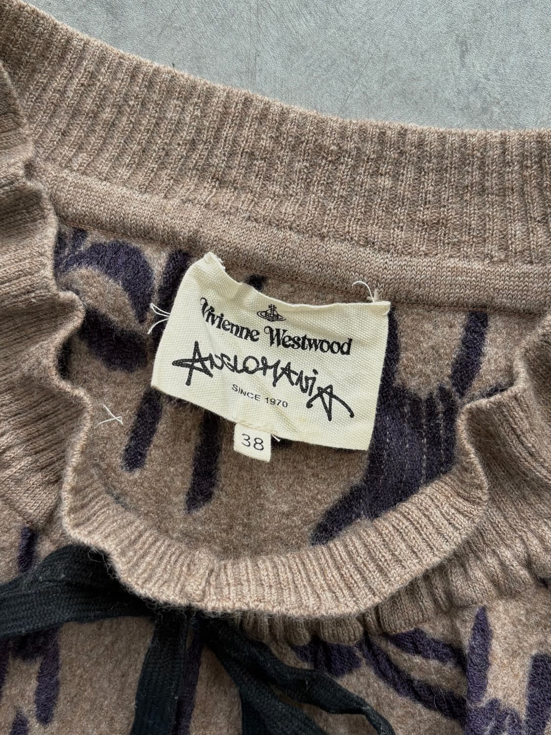 Vivienne Westwood 비비안웨스트우드 앵글로매니아 리본 니트 상품이미지7