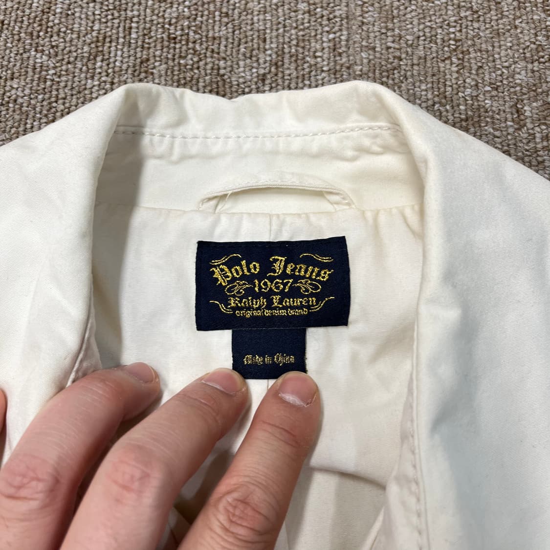  폴로 크롭 더블브레스트 자켓 상품이미지4