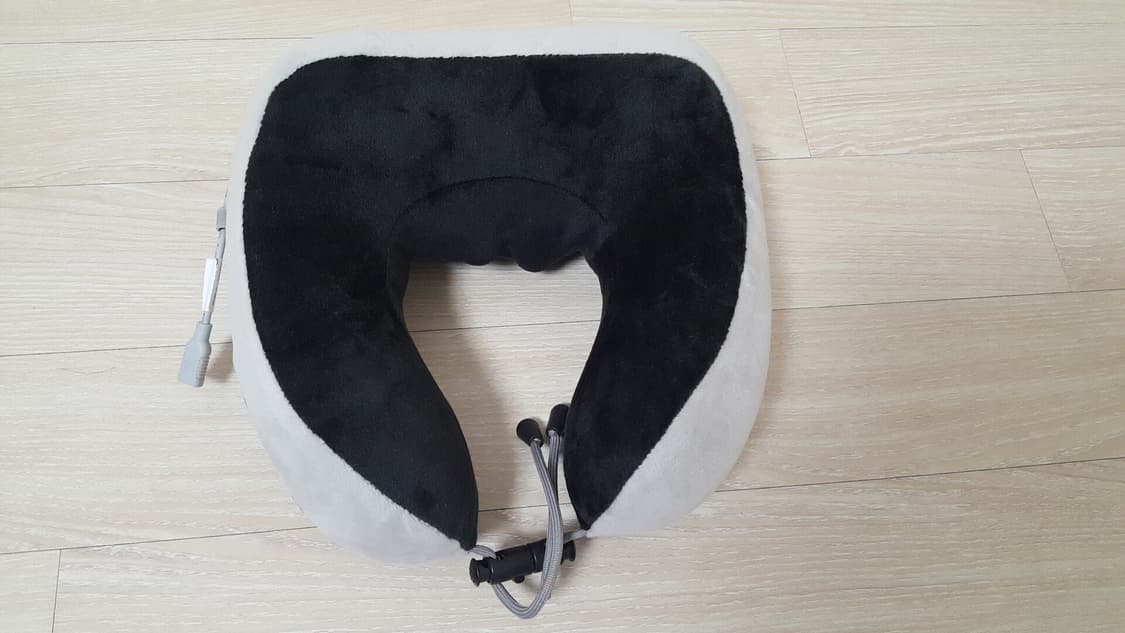 오엘라 무선 휴대 여행용 목베개 마사지기 안마기 그레이 상품이미지7