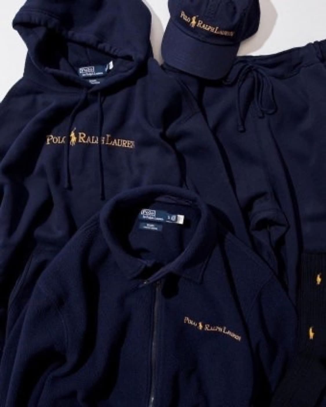 폴로 x 빔즈 골드로고 셋업 beams  상품이미지2