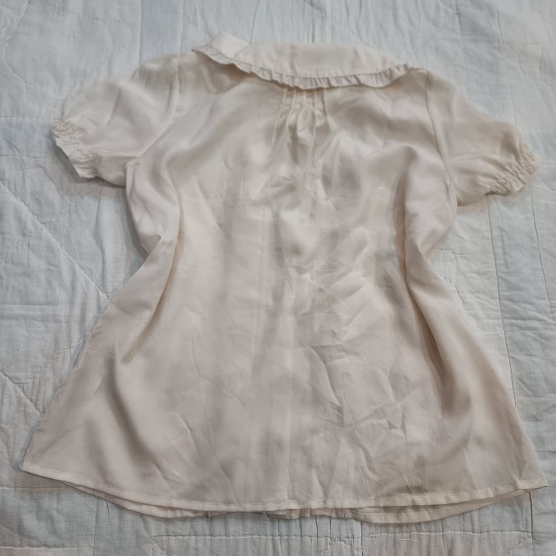 Amavel 아마벨 클래식 세일러 원피스 프릴 블라우스 SET 상품이미지7