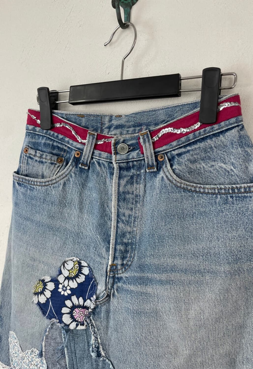 AS KNOW AS - Levi's remake denim skirt 상품이미지3