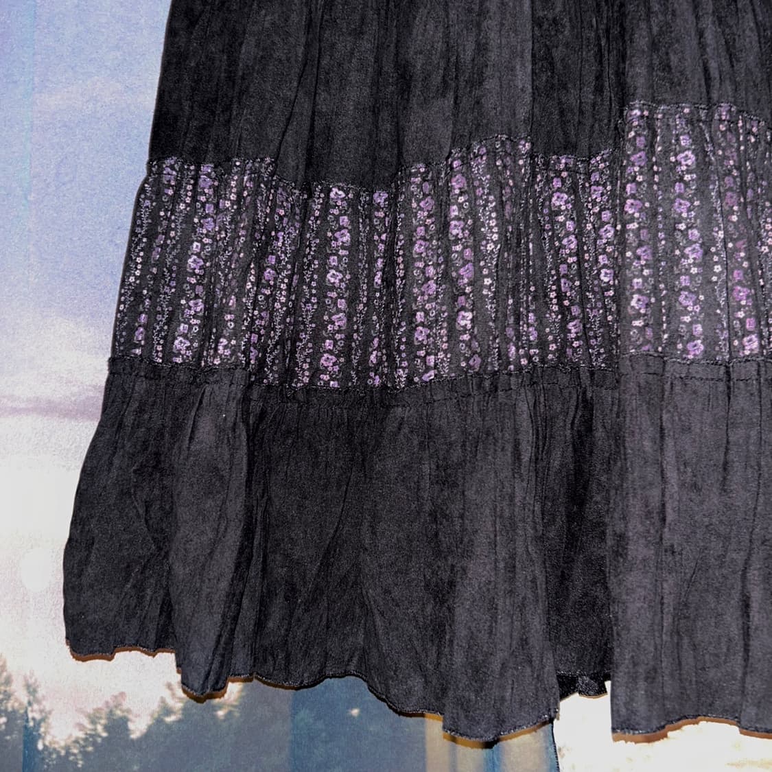 플라워 패치워크 스커트 상품이미지4