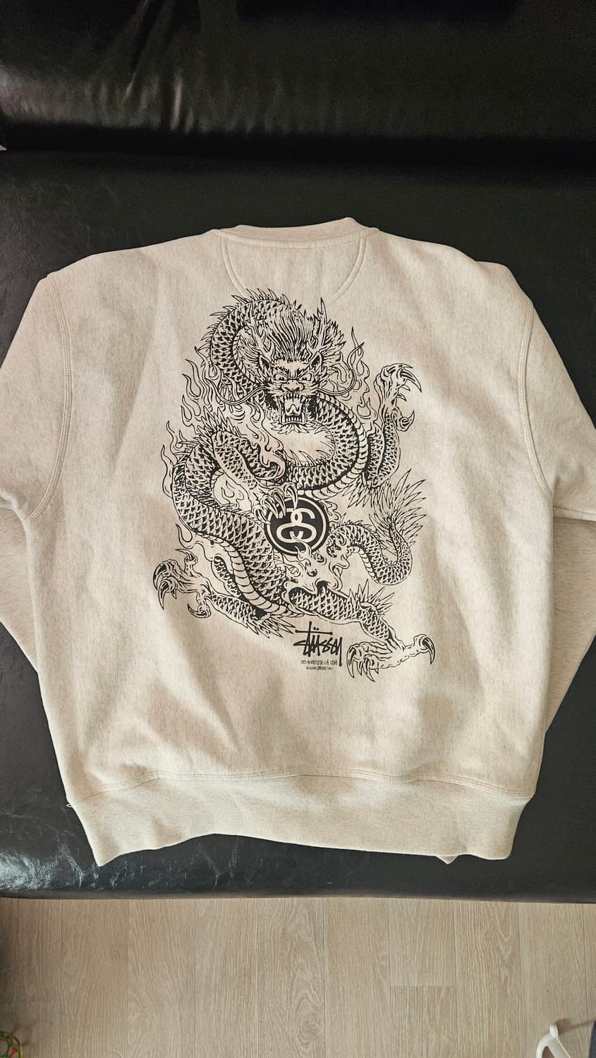 스투시 드래곤 크루넥 애쉬 헤더 상품이미지1