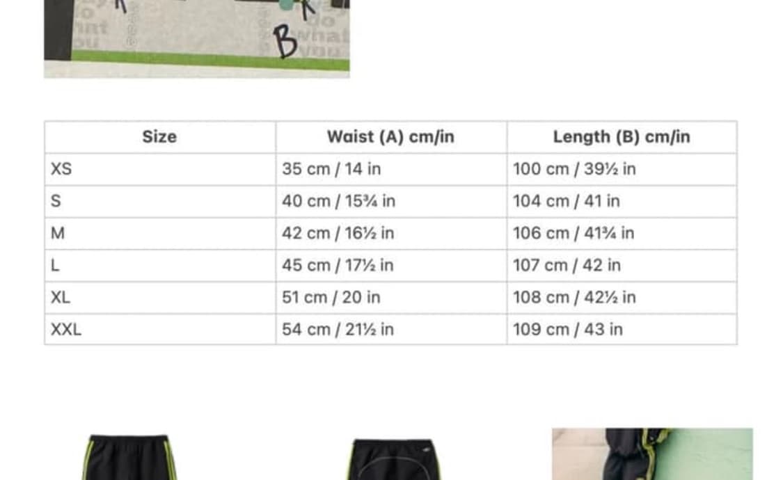 Always adidas trackpants XL 교환 상품이미지2