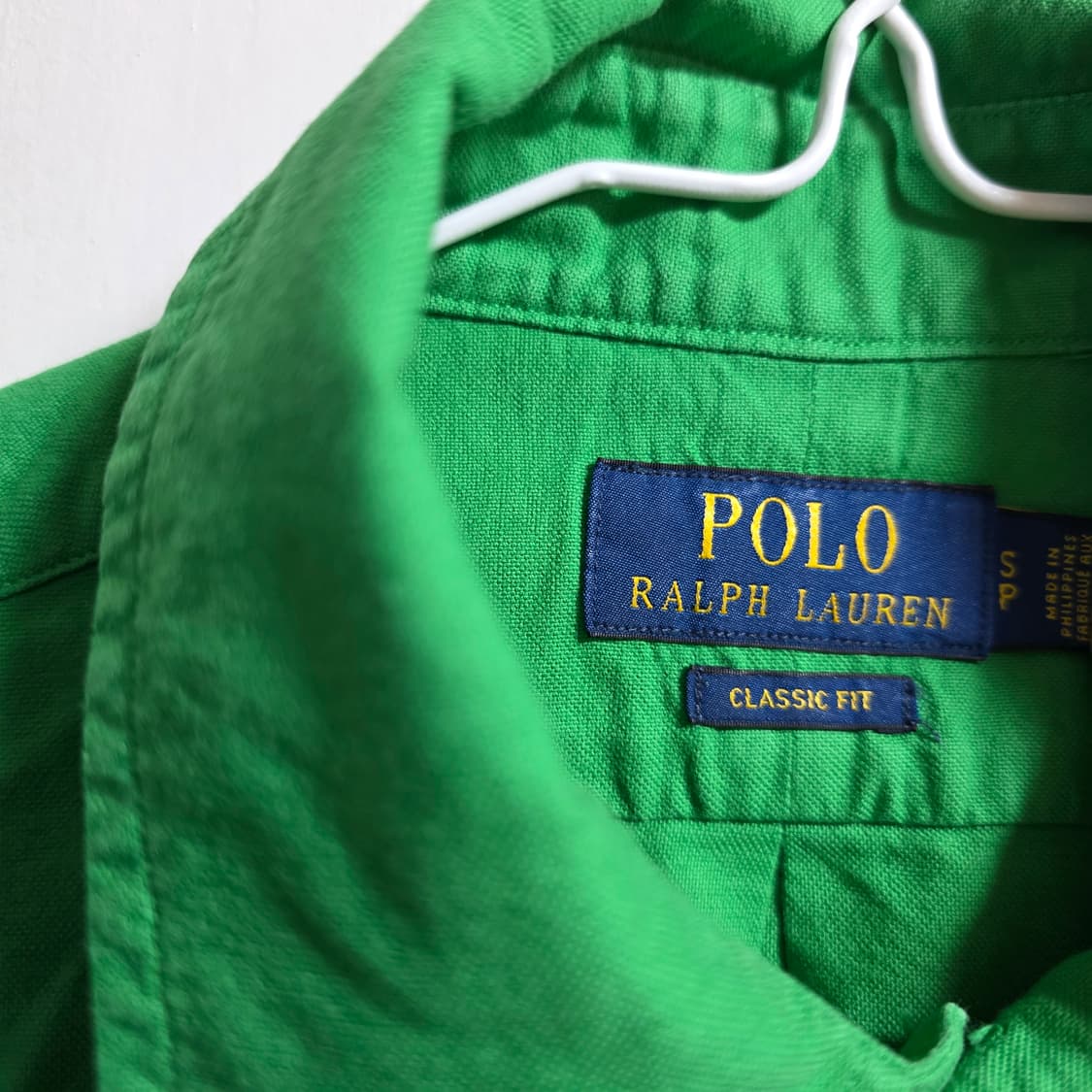 폴로랄프로렌 옥스포드셔츠 그린 S사이즈 상품이미지2
