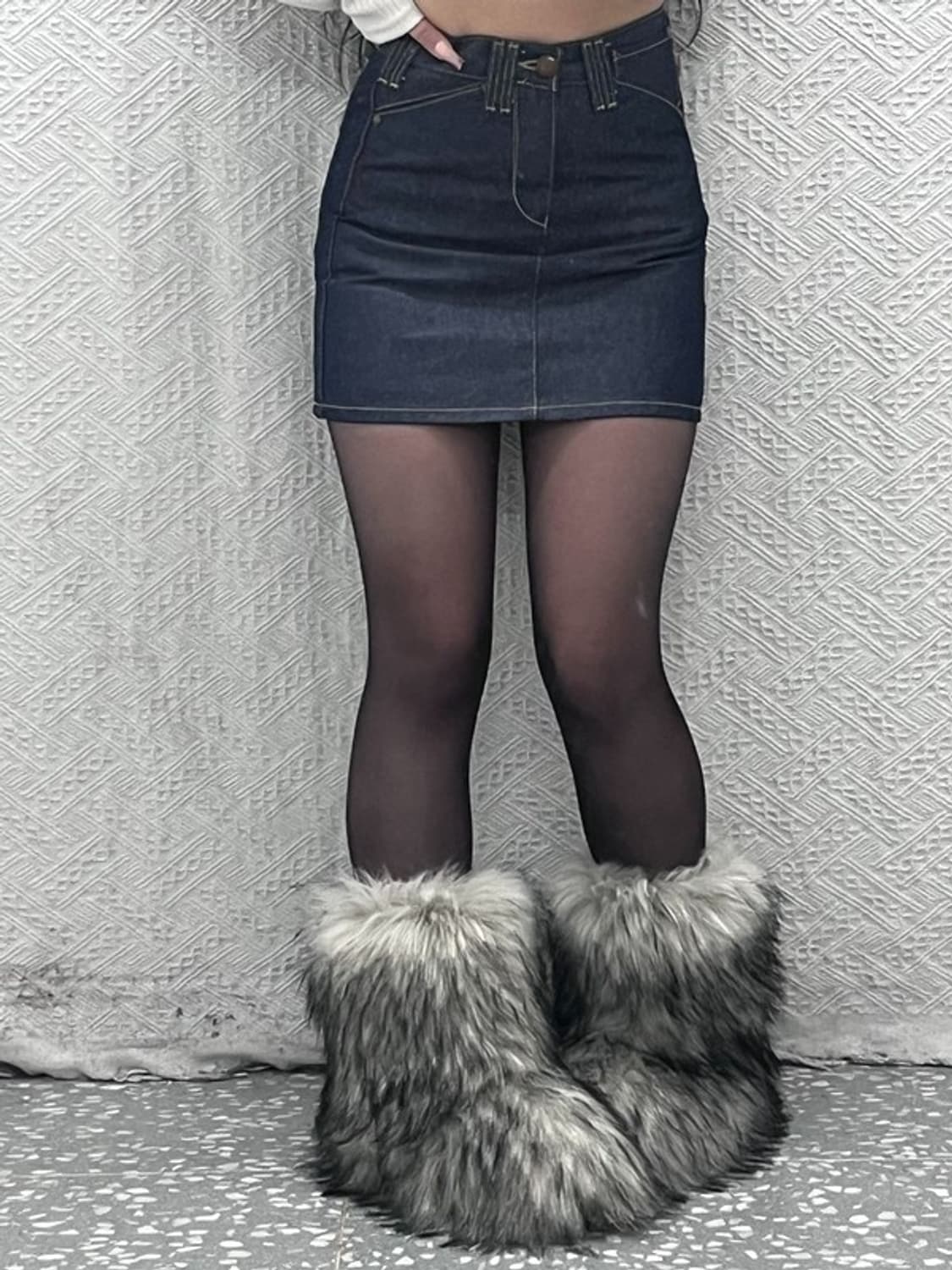 리바이스 엔지니어드 레트로 Y2K 미니 청치마 28인치 C08272 상품이미지2