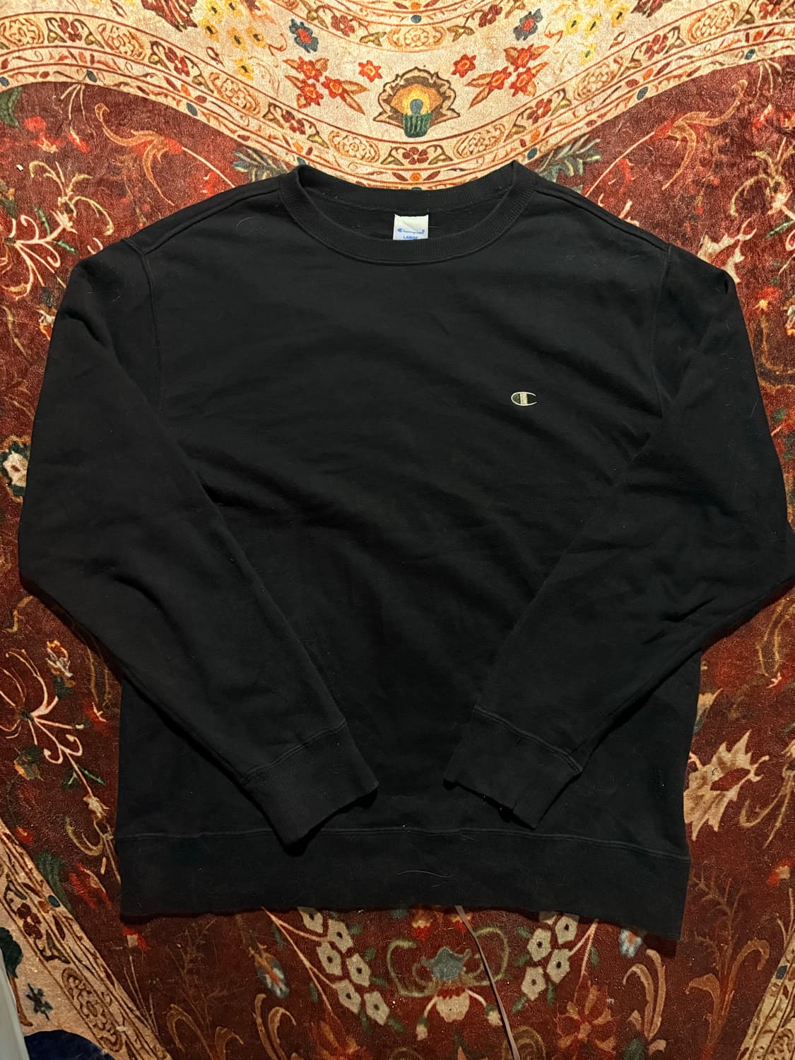 U.S.A Champion black sweatshirt  상품이미지1