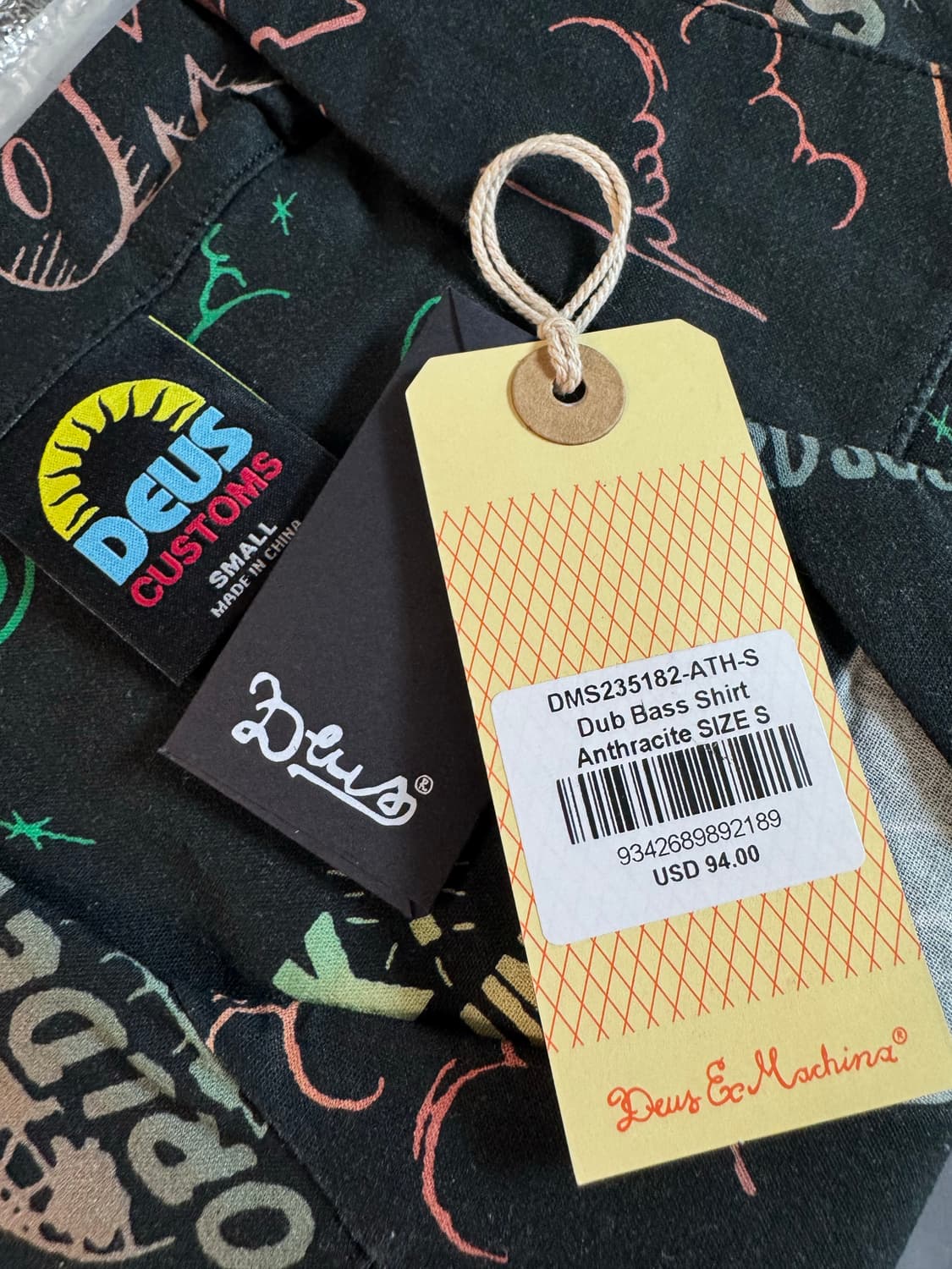 데우스 엑스 마키나 셔츠 새상품 상품이미지4