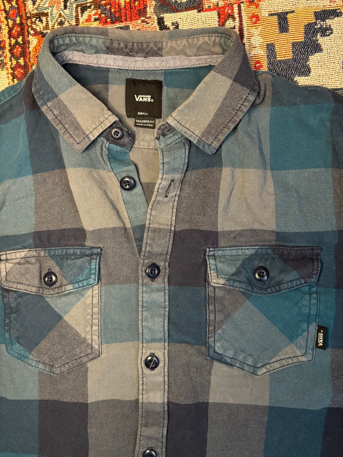 Vans Box Flannel Shirt check pattern 상품이미지6
