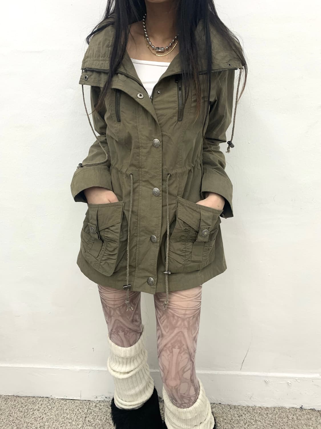 Cecil McBee sandy cargo field jacket  상품이미지1