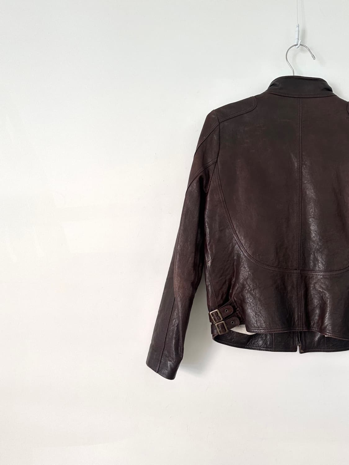 SON JUNG WAN 2 buckle leather jacket  상품이미지3