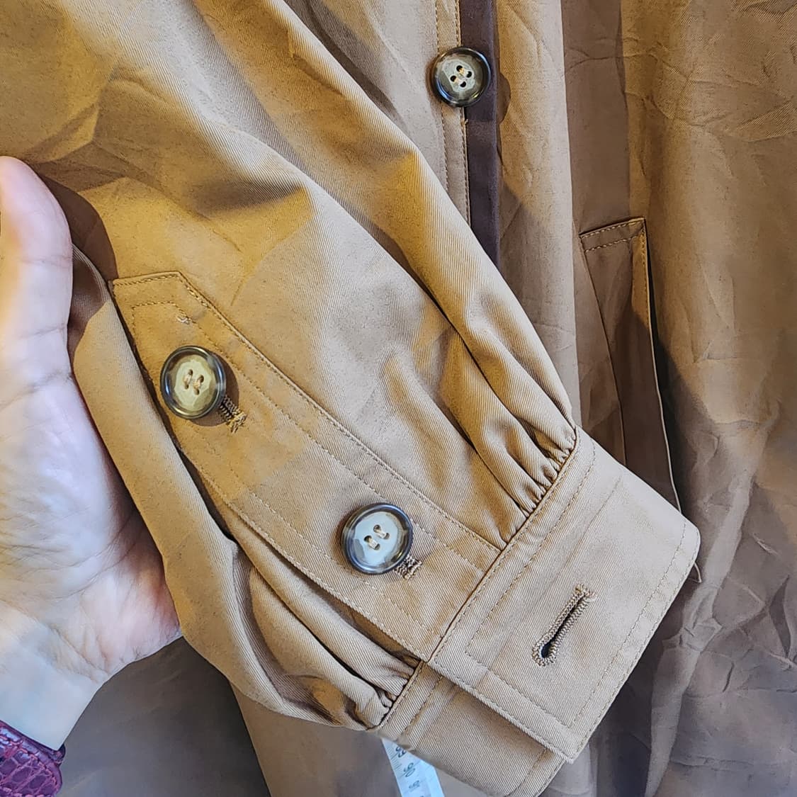 입생로랑 트렌치코트  상품이미지4