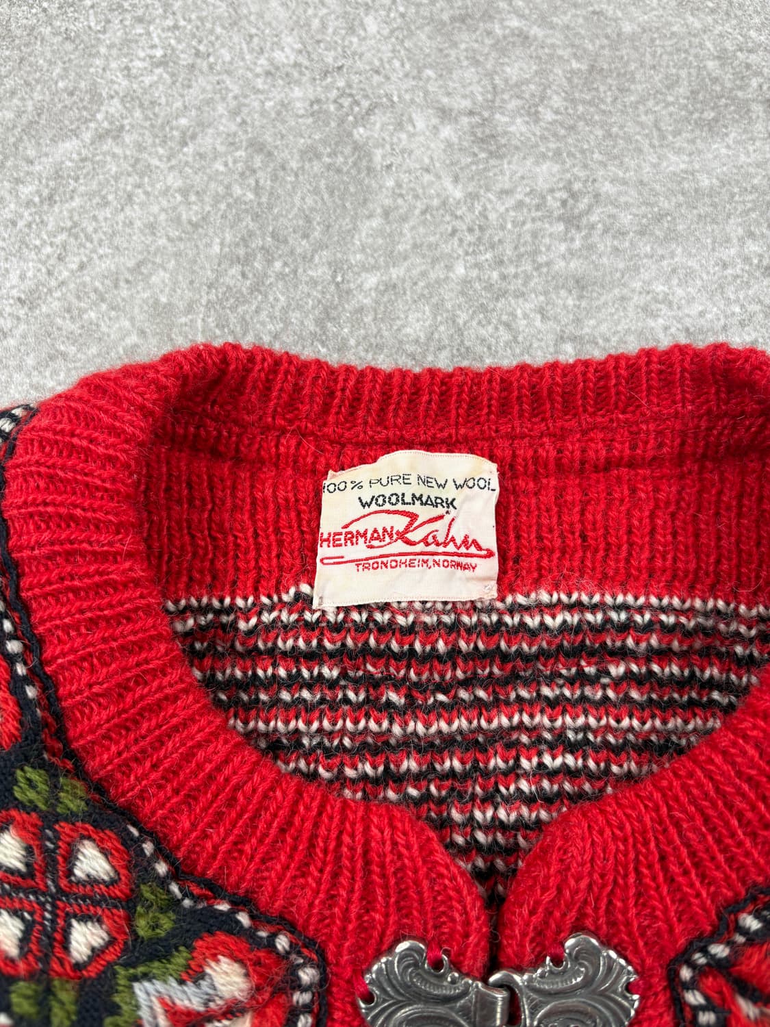 Herman Kahn Vintage Cardigan    상품이미지3