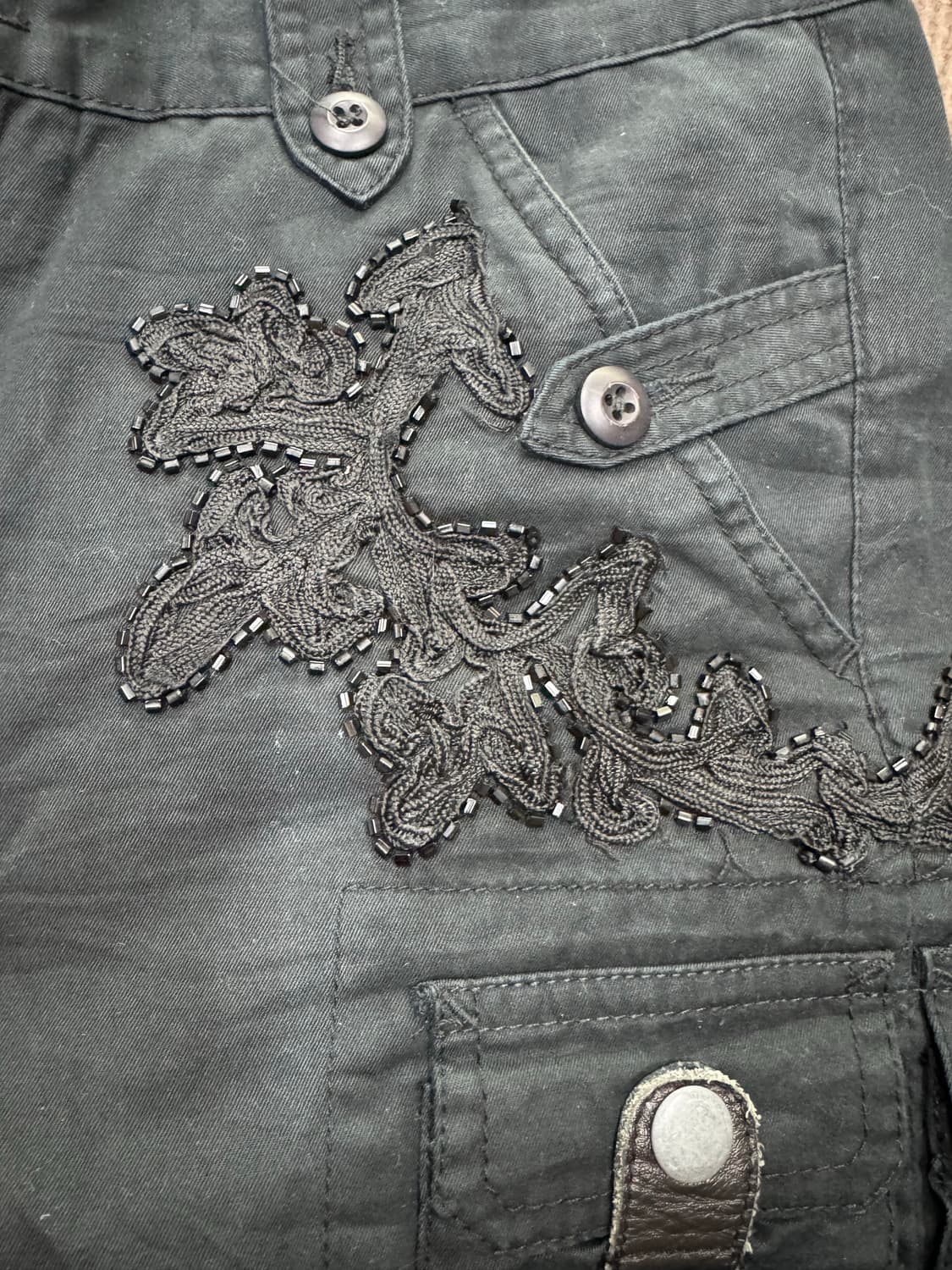 Ralph Lauren vintage 비딩 카고팬츠 상품이미지3