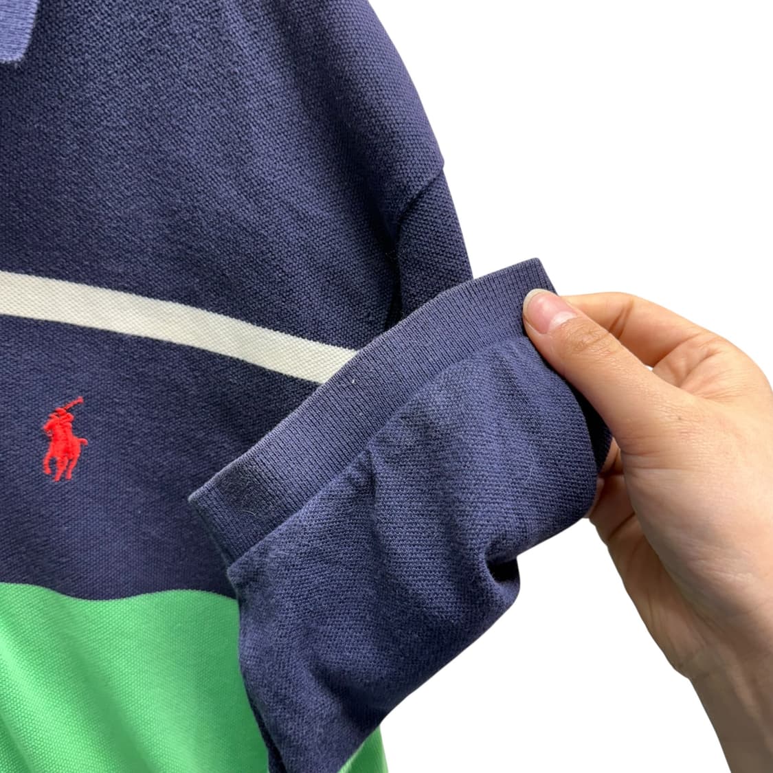 [M] 폴로 스트라이프 반팔 카라티 상품이미지6