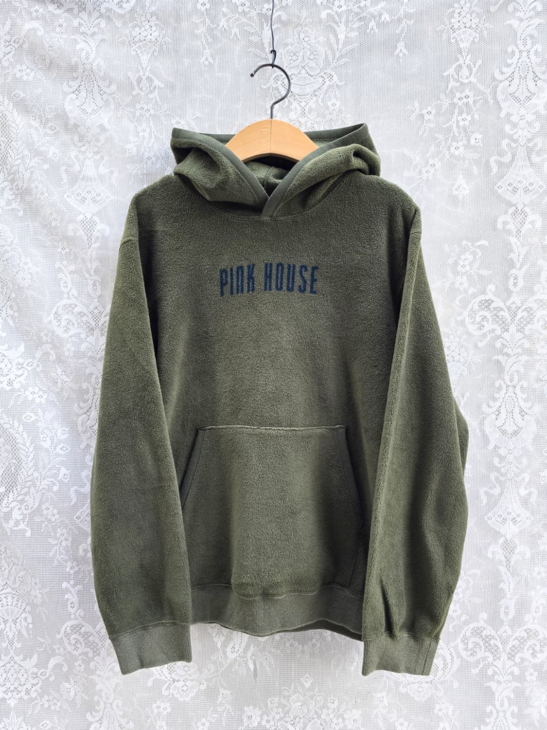 핑크하우스 플리스 후드 상품이미지1