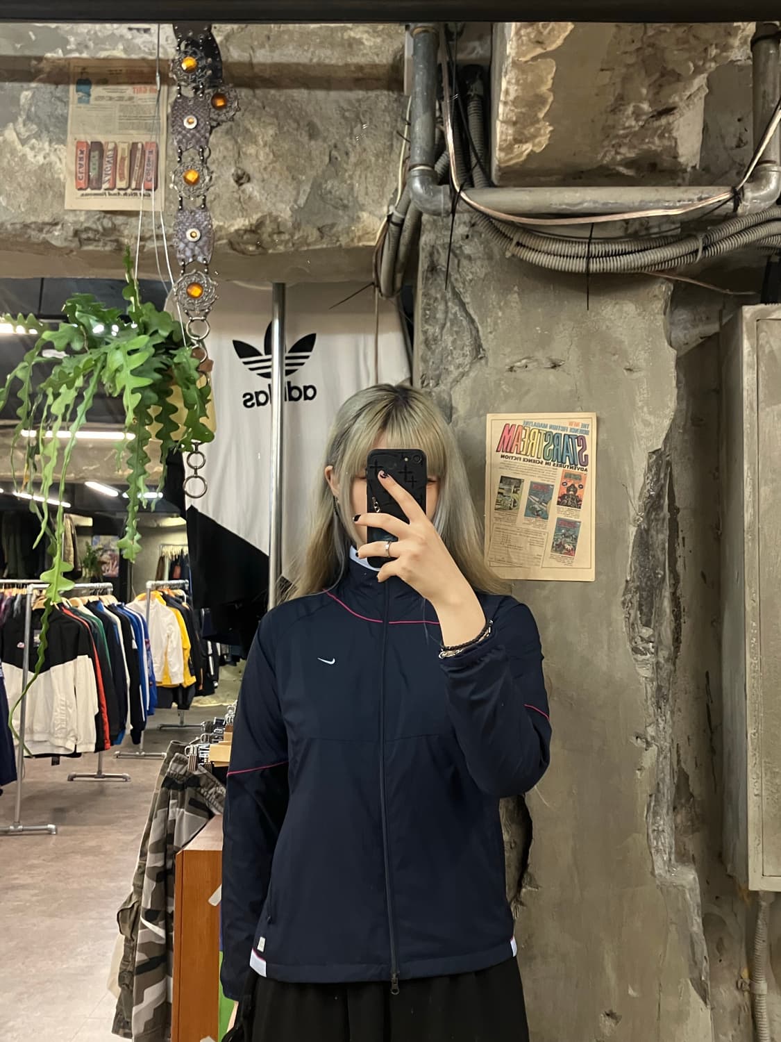 나이키 바람막이 블랙 S  #csz832 상품이미지2
