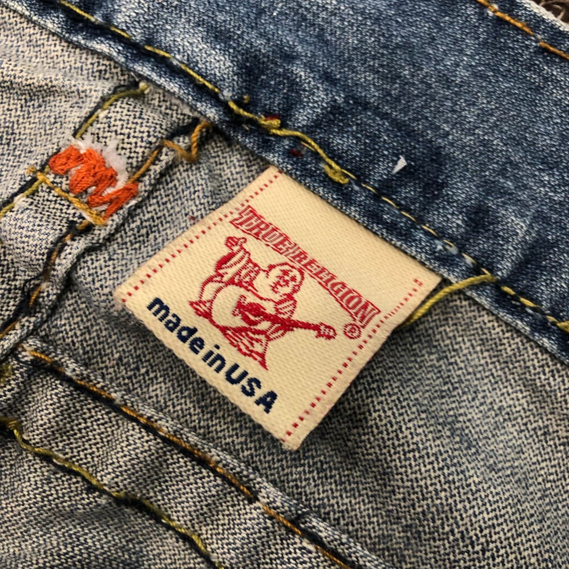 트루릴리전 조이 플레어 부츠컷 데님 팬츠 상품이미지8