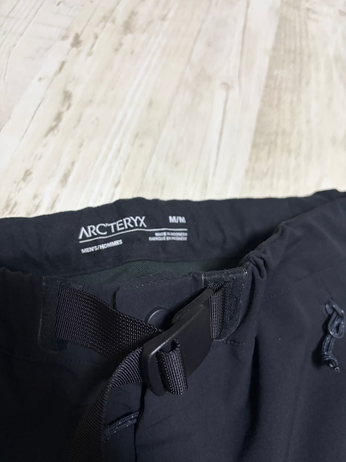 [M] 아크테릭스 감마 AR 남성 팬츠 블랙 상품이미지3