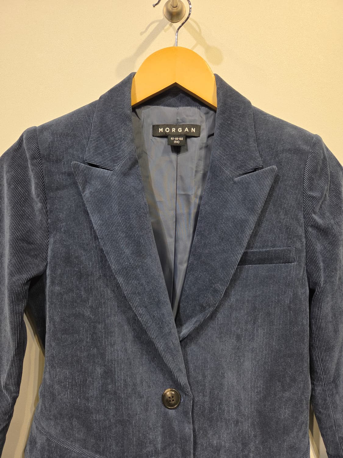 MORGAN 모르간 네이비 코듀로이 자켓 상품이미지3