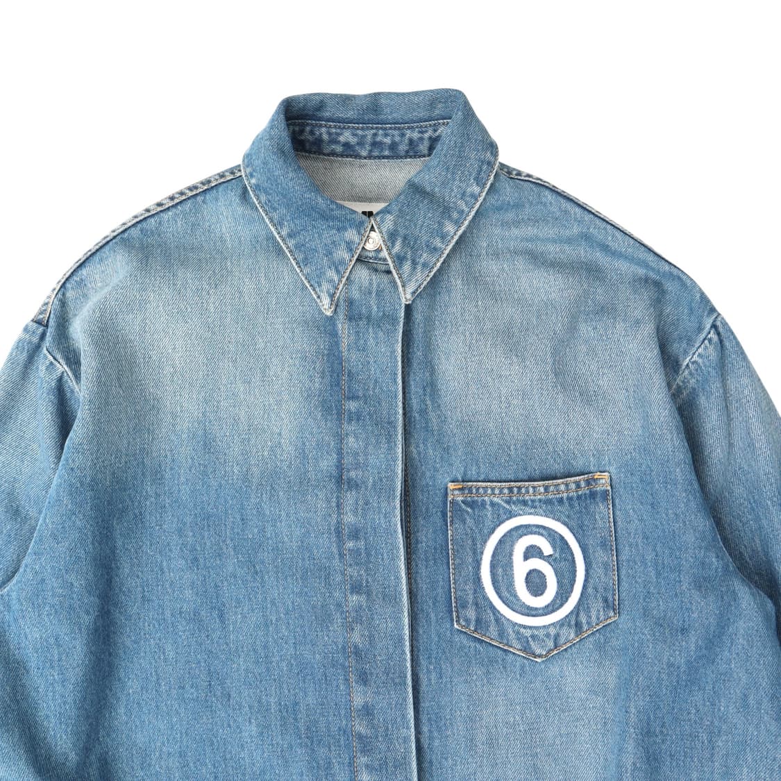 마르지엘라 mm6 21fw 넘버6 데님 셔츠드레스 원피스 상품이미지2