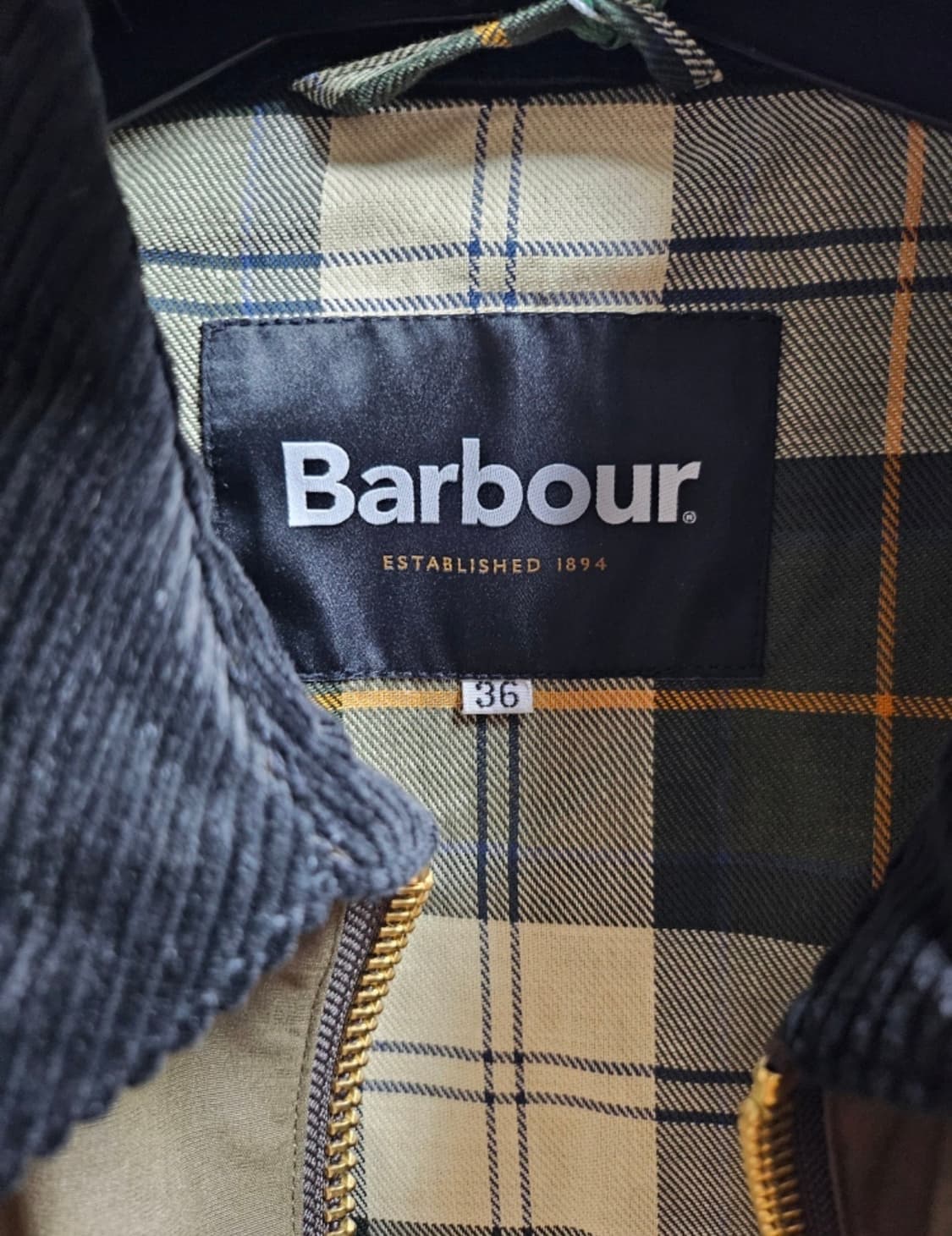 바버 재킷 (새상품)(택 O) 상품이미지5