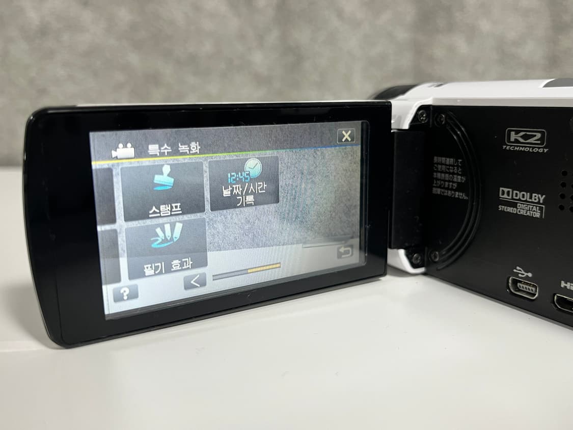 원격조정 가능/고급라인 / jvc ex370 빈티지 캠코더 상품이미지6